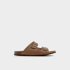 Aldo Agustin in Dark Beige - Slide sandal Dark beige