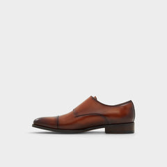 Aldo Axwell Cognac Men's Dress Shoes - Monkstrap loafer Cognac