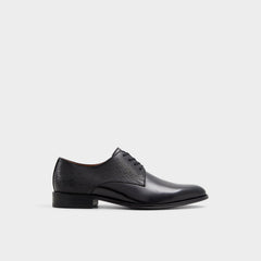 Aldo Halbart Black Leather Embossed Men's Oxfords & Lace-ups - Oxford shoe Black
