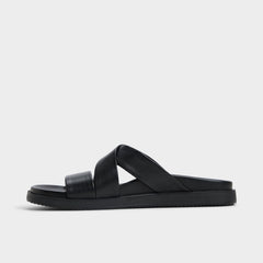 Aldo Kairo Black Men's Sandals & Slides - Slide sandal Black