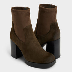 Aldo Seraphica in Dark Brown 14116582 - Ankle boot, Platform Dark brown