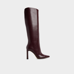 Aldo Elyne in Burgundy - Knee-high boot Burgundy