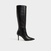 Aldo Saphiria in Black - Knee-high boot, Stiletto heel Black