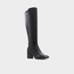 Aldo Satori Black/Black Women's Tall Boots - Knee-high boot, Block heel Black/black