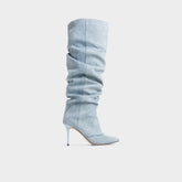 Aldo Daroba in Denim - Over-the-knee boot, Stiletto heel Denim