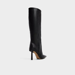 Aldo Lenoria in Black - Knee-high boot, Stiletto heel Black
