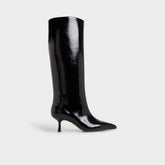 Aldo Selora Black Women's Tall Boots - Knee-high boot, Stiletto heel Black