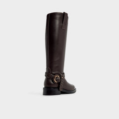 Aldo Philippa in Dark Brown - Riding boot, Block heel Dark brown