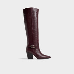 Aldo Saddle in Bordo - Knee-high boot, Block heel Bordo