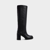 Aldo Juny in Black - Knee-high boot, Platform Black