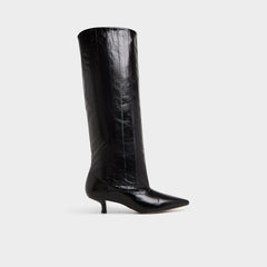 Aldo Everose in Black - Knee-high boot, Kitten heel Black