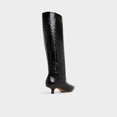 Aldo Everose in Black - Knee-high boot, Kitten heel Black