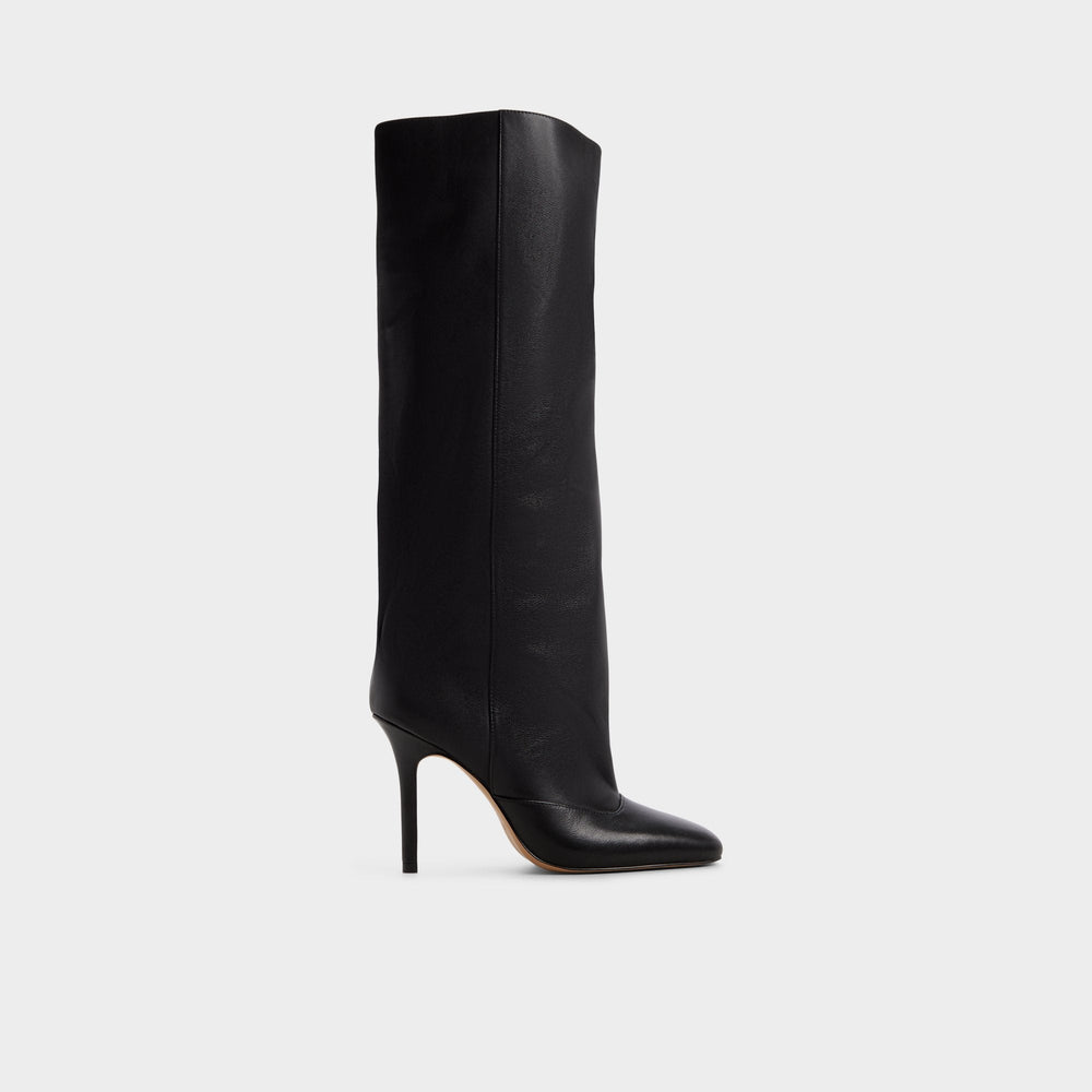 Aldo Aleena in Black - Knee-high boot, Stiletto heel Black