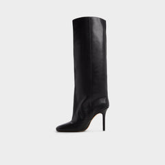 Aldo Aleena in Black - Knee-high boot, Stiletto heel Black