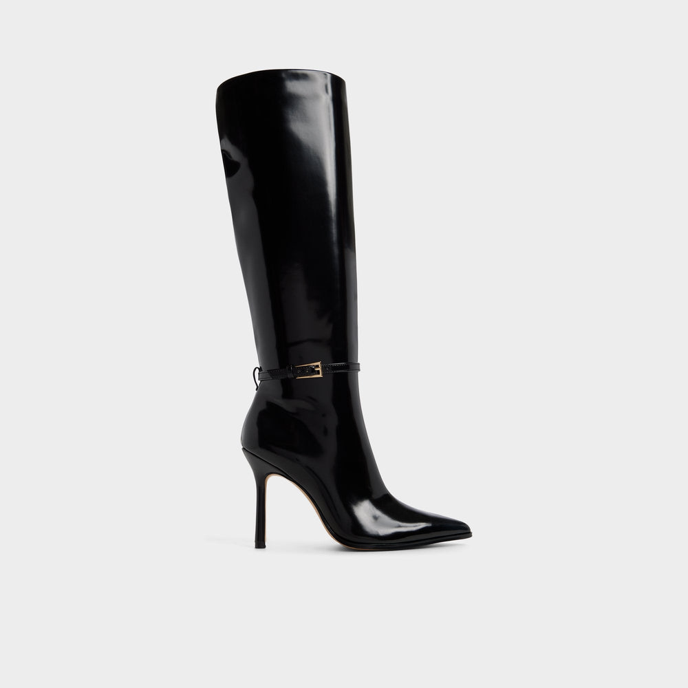 Aldo Maellie in Black - Knee-high boot, Stiletto heel Black