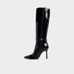 Aldo Maellie in Black - Knee-high boot, Stiletto heel Black
