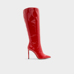 Aldo Agathea-wc Red Women's Tall Boots - Knee-high boot, Stiletto heel Red