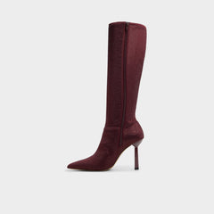 Aldo Innez in Bordo - Knee-high boot, Stiletto heel Bordo