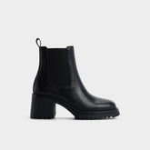 Aldo Anneliese in Black - Chelsea boot, Lug sole Black