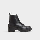 Aldo Goer Black Women's Casual boots - Combat ankle boot, Lug sole Black