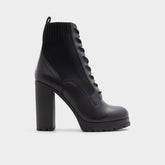 Aldo Rebellious Black Women's Combat boots - Combat ankle boot, Lug sole Black