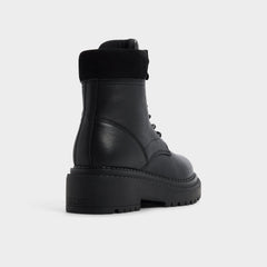 Aldo Lewellan in Black - Hiking boot, Lug sole Black