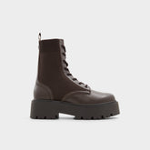 Aldo Talaleryknit Brown Overflow Women's Combat boots - Combat ankle boot, Brown Brown Overflow