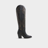 Aldo Alamo Other Black Women's Tall Boots - Western boot, Cup sole Other Black