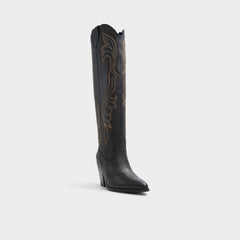 Aldo Alamo Other Black Women's Tall Boots - Western boot, Cup sole Other Black