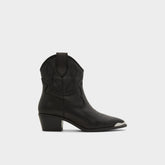 Aldo Valley Black Women's Western - Western boot, Block heel Black