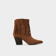 Aldo Jollene in Dark Brown - Western boot, Block heel Dark Brown