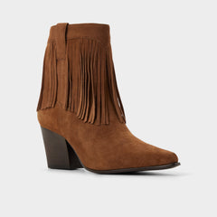 Aldo Jollene in Dark Brown - Western boot, Block heel Dark Brown