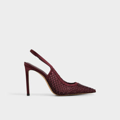Aldo Marciana in Burgundy 14151906 - Slingback heel, Stiletto heel Burgundy
