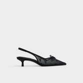 Aldo Azaro in Other Black 14151901 - Slingback heel, Kitten heel Other black