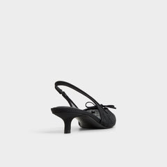 Aldo Azaro in Other Black 14151901 - Slingback heel, Kitten heel Other black