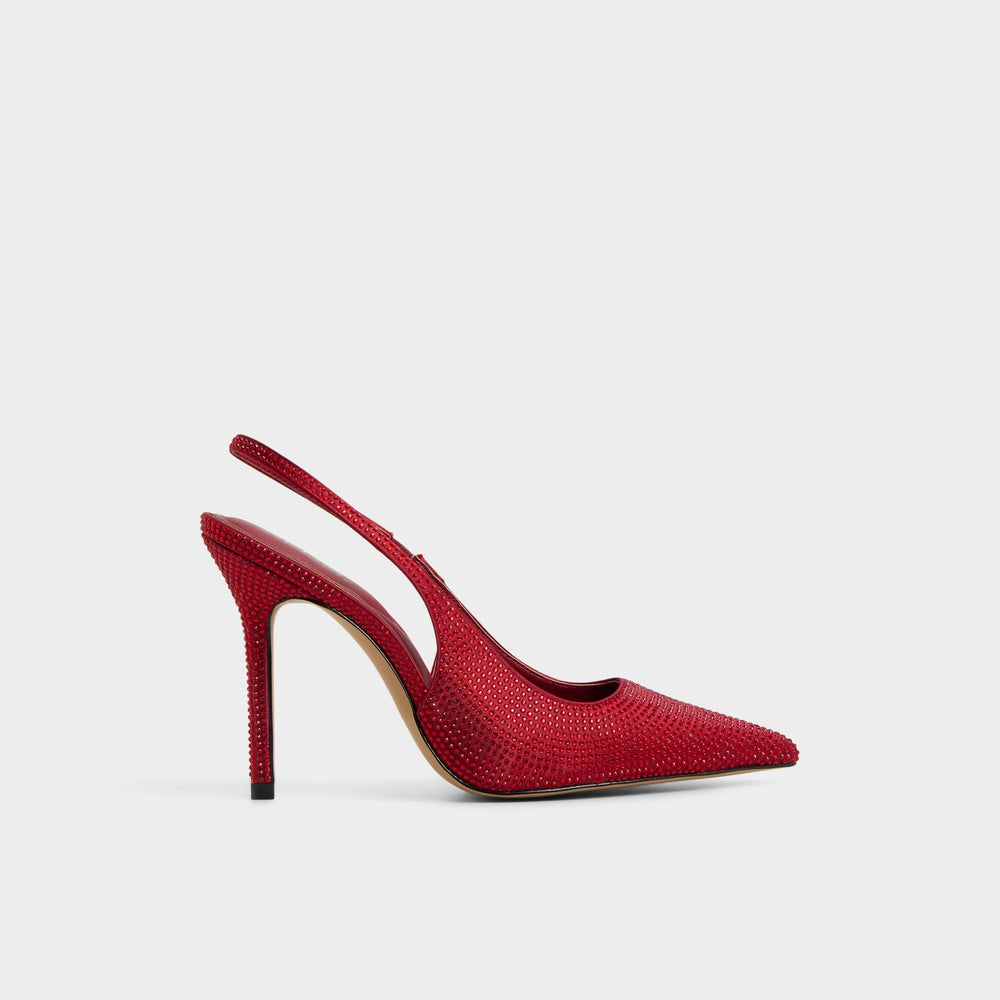 Aldo Lovebloom in Dark Red 14151889 - Slingback heel, Stiletto heel Dark red