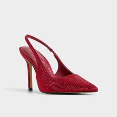 Aldo Lovebloom in Dark Red 14151889 - Slingback heel, Stiletto heel Dark red