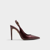 Aldo Stessysling Bordo Women's Slingbacks - Slingback heel, Stiletto heel Bordo