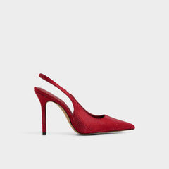 Aldo Lovebloom in Xt Dark Red - Slingback heel, Stiletto heel Dark red