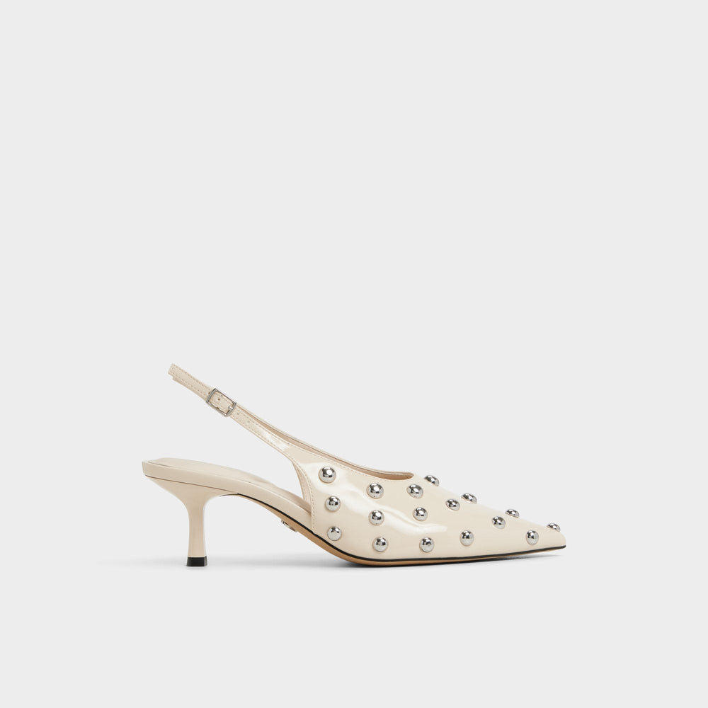 Aldo Naiarah in Cream 14118390 - Slingback heel, Stiletto heel Cream