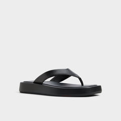 Aldo Grettle Black Women's Flats - Flip flop, Flatform Black