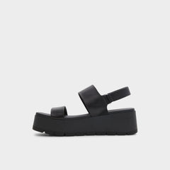 Aldo Thila Open Black Women's Wedges - Wedge sandal Open Black