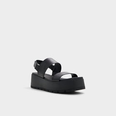 Aldo Thila Open Black Women's Wedges - Wedge sandal Open Black