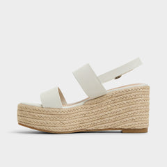 Aldo Keoni Open White Women's Platform sandals - Wedge sandal Open white