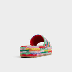 Aldo Bohemina Bright Multi Women's Platform sandals - Flatform sandal Bright Multi