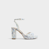 Aldo Gracious Multi Women's Block heels - Strappy heeled sandal, Block heel Multi