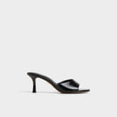 Aldo Annaberaen in Black - Heeled mule, Stiletto heel Black