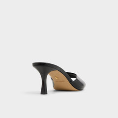 Aldo Annaberaen in Black - Heeled mule, Stiletto heel Black