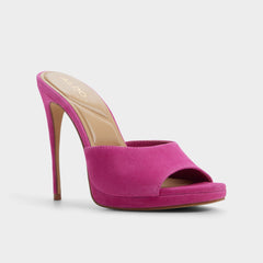 Aldo Rivieraa in Dark Pink - Heeled mule, Platform Dark pink