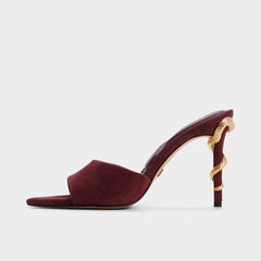 Aldo Seashella in Bordo - Heeled mule Bordo